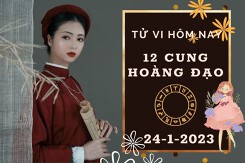 Tử vi hôm nay của 12 cung hoàng đạo ngày 24/1/2023: Sư Tử tình cảm bất đồng, Thiên Bình tài lộc bất ổn