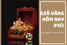 Giá vàng hôm nay 24/1: Giao dịch quanh ngưỡng 1.900 USD/ounce