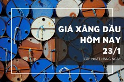 Giá xăng dầu hôm nay 23/1: Biến động gần 1%, nối dài đà tăng từ cuối tuần trước
