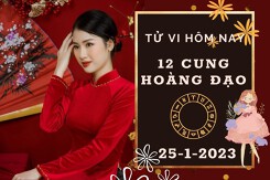 Tử vi hôm nay của 12 cung hoàng đạo ngày 25/1/2023: Xử Nữ tài lộc đi xuống, Bọ Cạp công việc thất thường