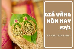 Giá vàng hôm nay 27/1: Điều chỉnh từ 400.000 đồng/lượng đến 700.000 đồng/lượng sau kỳ nghỉ lễ