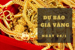 Dự báo giá vàng 28/1: Vàng SJC có thể duy trì đà tăng hay lại giảm vào đầu phiên?