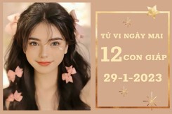Tử vi ngày mai của 12 con giáp 29/1/2023: Sửu gia tăng về tài lộc, Ngọ công việc êm xuôi