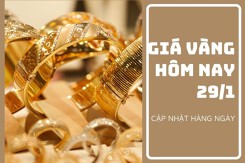 Giá vàng hôm nay 29/1: Vàng SJC tăng cao nhất 700.000 đồng/lượng trong tuần qua