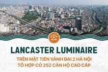 Review dự án Lancaster Luminaire: Tổ hợp có 252 căn hộ cao cấp trên mặt tiền vành đai 2 Hà Nội