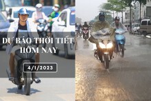 Dự báo thời tiết hôm nay 4/1/2023: Hà Nội sương mù và mưa nhỏ, Đà Nẵng mưa lớn tiếp diễn, TP HCM se lạnh về đêm