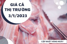 Giá cả thị trường hôm nay 3/1/2023: Siêu thị Farmers' Market và WinMart ưu đãi thịt heo