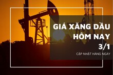 Giá xăng dầu hôm nay 3/1: Tiếp tục chững giá trên sàn Tokyo