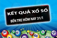 (KQXSBT) Kết quả xổ số Bến Tre hôm nay thứ Ba 31/1/2023: Giải đặc biệt 598862