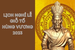Chi tiết lịch nghỉ lễ Giỗ Tổ Hùng Vương 2023