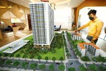 Dư nợ tín dụng vào bất động sản vẫn theo chiều hướng tăng