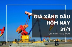 Giá xăng dầu hôm nay 31/1: Trượt dốc ngay trước thềm lãi suất tăng