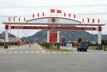 Ninh Thuận đấu giá 10 lô đất tại trung tâm huyện Thuận Nam, khởi điểm từ 5,83 triệu đồng/m2