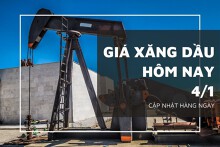 Giá xăng dầu hôm nay 4/1: Đảo chiều, lao dốc gần 3%