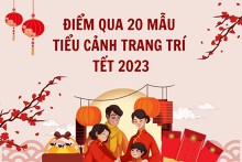 Điểm qua 20 mẫu tiểu cảnh trang trí Tết 2026 đẹp nhất