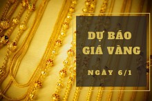Dự báo giá vàng 6/1: Giảm vào đầu phiên theo thị trường thế giới?