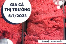 Giá cả thị trường hôm nay 5/1/2023: Thịt bò nhập khẩu được bán với giá ưu đãi hấp dẫn