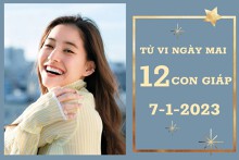 Tử vi ngày mai của 12 con giáp 7/1/2023: Tỵ tài lộc kém, Tuất sự nghiệp thuận lợi