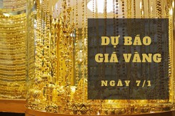 Dự báo giá vàng 7/1: Duy trì đà tăng đến phiên cuối tuần?