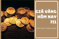 Giá vàng hôm nay 7/1: Tăng từ 150.000 đồng/lượng đến 300.000 đồng/lượng