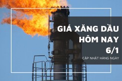 Giá xăng dầu hôm nay 6/1: Đảo chiều, tăng nhẹ dưới 0,5%