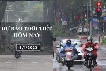 Dự báo thời tiết hôm nay 8/1/2023: Hà Nội trưa chiều hửng nắng, Đà Nẵng có mưa vài nơi, TP HCM đêm và sáng trời se lạnh