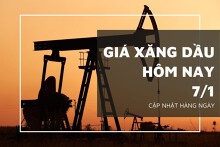 Giá xăng dầu hôm nay 7/1: Giảm trở lại chỉ sau một ngày tăng