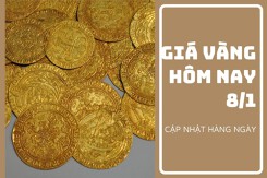 Giá vàng hôm nay 8/1: Vàng SJC điều chỉnh cao nhất 300.000 đồng/lượng trong tuần qua