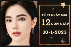 Tử vi ngày mai của 12 con giáp 10/1/2023: Thìn tài lộc tốt đẹp, Hợi tình cảm trọn vẹn