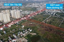 Những tuyến đường đang và sẽ mở qua khu đô thị mới Nam đường 32