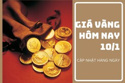 Giá vàng hôm nay 10/1: Ghi nhận tăng 100.000 đồng/lượng