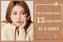 Tử vi ngày mai của 12 con giáp 11/1/2023: Thân tài lộc vượng tiến, Tý sự nghiệp thăng tiến