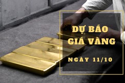 Dự báo giá vàng 11/10: Tạm dừng đà tăng?