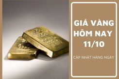 Giá vàng hôm nay 11/10: Tăng nhẹ 50.000 đồng/lượng, neo dưới mốc 69,8 triệu đồng/lượng