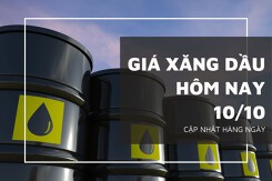 Giá xăng dầu hôm nay 10/10: Sàn Tokyo tăng mạnh hơn 3%