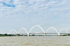 Khánh thành cầu Kinh Dương Vương vượt sông Đuống ở Bắc Ninh