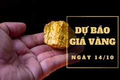 Dự báo giá vàng 14/10: Có thể lấy lại đà tăng vào phiên cuối tuần?