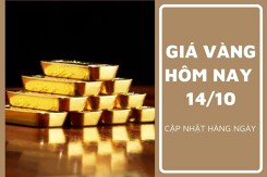 Giá vàng hôm nay 14/10: Vàng SJC giao dịch quanh mốc 70,5 triệu đồng/lượng