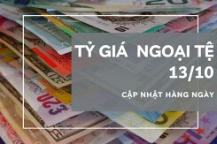 Tỷ giá ngoại tệ hôm nay 13/10: Được điều chỉnh giảm tại nhiều ngân hàng
