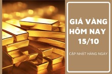 Giá vàng hôm nay 15/10: Vàng SJC vượt mốc 70,5 triệu đồng/lượng trong tuần qua
