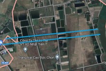 Đường sẽ mở ở xã Đại Hà, huyện Kiến Thụy, TP Hải Phòng