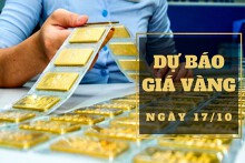 Dự báo giá vàng 17/10: Lao dốc theo đà thế giới?