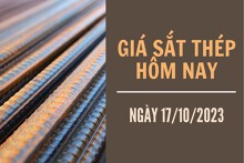 Giá sắt thép xây dựng hôm nay 17/10: Quay đầu tăng 25 nhân dân tệ/tấn