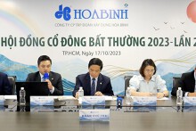 Hòa Bình dự kiến lỗ trong năm 2023, còn công nợ hơn 9.000 tỷ tại 9 doanh nghiệp bất động sản