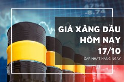 Giá xăng dầu hôm nay 17/10: Sàn Tokyo tăng trên 2%