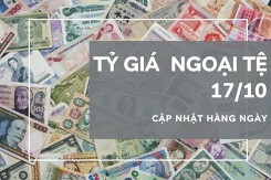 Tỷ giá ngoại tệ hôm nay 17/10: Tăng tại nhiều ngân hàng