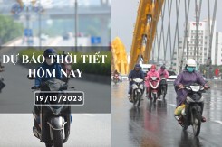 Dự báo thời tiết hôm nay 19/10/2023: Hà Nội không mưa, Đà Nẵng mưa rải rác, TP HCM ngày nắng, chiều tối mưa rào