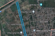 Đường sẽ mở ở xã Đông Phương, huyện Kiến Thụy, TP Hải Phòng