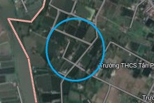 Đất có quy hoạch ở xã Tân Phong, huyện Kiến Thụy, TP Hải Phòng