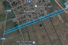 Đường sẽ mở ở xã Tân Trào, huyện Kiến Thụy, TP Hải Phòng